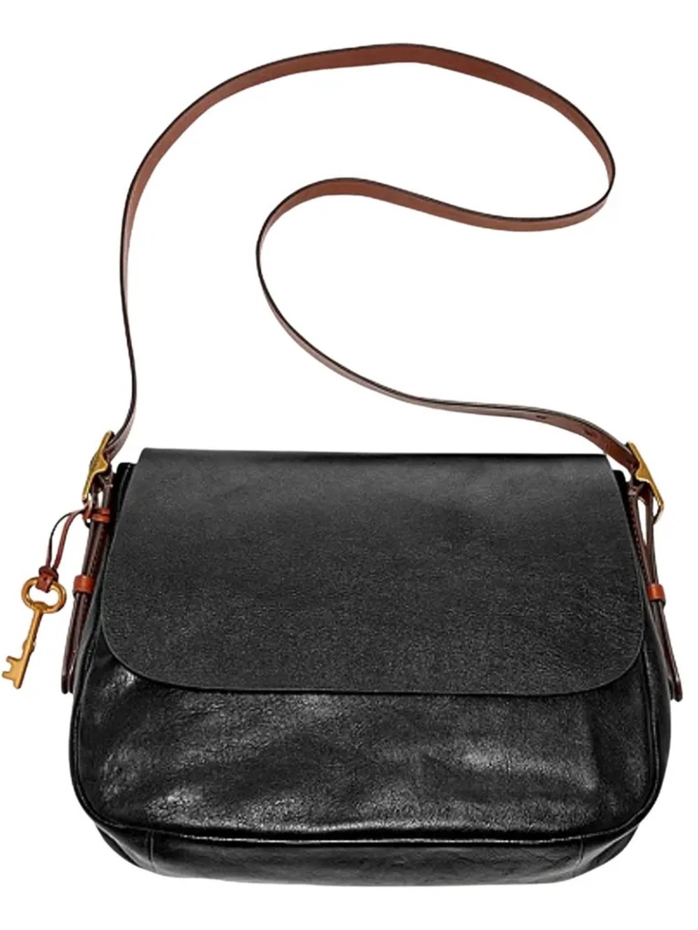 Fossil Leather Harper Cross Body Bag Large - HAS DAMAGE